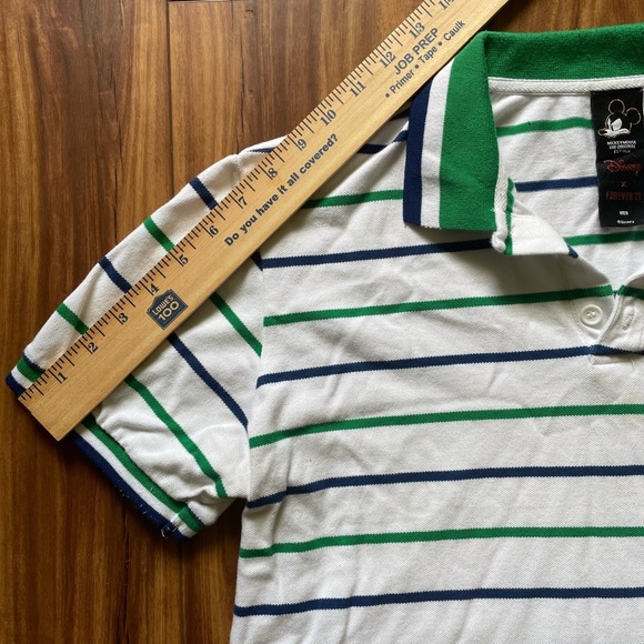 Disney x Forever 21 Striped Polo Shirt - Picture 5 of 8